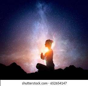 Trying to concentrate on positivity - Shutterstock ID 652654147
