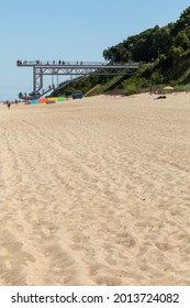 Trzesacz,zachodniopomorskie,Poland,June,26,2021,descent To The Beach, Vantage Point, Steel Structure