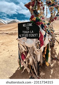 Tsaga - La amazing picture at an altitude 15260ft - Shutterstock ID 2311734315