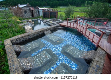 Tsenkher hot springs mongolia