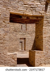 T-Shaped Door, Pueblo Bonito, Chaco Culture National Historic Park, New Mexico, USA