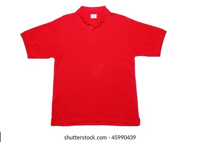 red polo shirt style