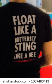 Tshirt Float Like Butterfly Sting Like Stock Photo Edit Now