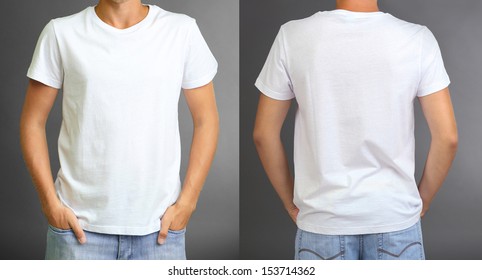 362 Man in tshirt facing back Images, Stock Photos & Vectors | Shutterstock