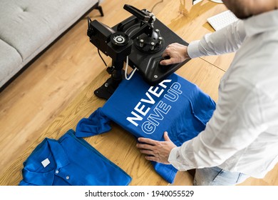 TShirt Print Heat Press. Custom T Shirt Printing Machine