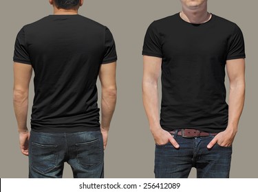 T-shirt template - Shutterstock ID 256412089