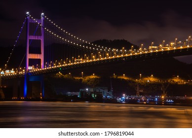 Tsing Ma Bridge And Tuen Mun Road