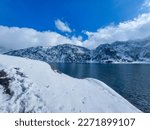Tsomgo Lake, also known as Tsongmo Lake or Changgu Lake, is a glacial lake in the East Sikkim district of the Indian state of Sikkim, some 40 kilometres (25 mi) from the capital Gangtok. Located at an
