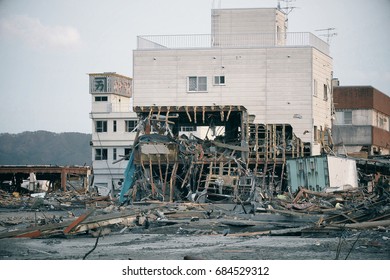 Tsunami Aftermath :  04/30/2011 Fukushima Japan  