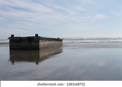 Tsunami Debris, Pier On Agate Beach