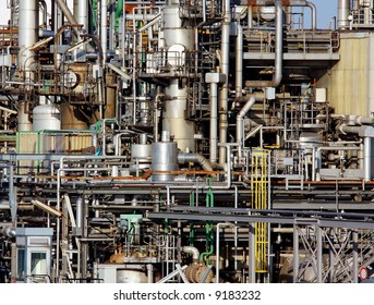 Tubes at a chemical factory