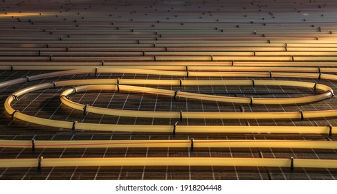 Tubing Are Elements Of Radiant Floor Heating System