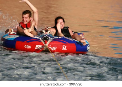 Tubing At Lake Powell