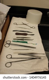 Tucson, Ariz. / U.S. - August 16, 2016: Tools In The Forensic Anthropology Lab At The Pima County Office Of The Medical Examiner. 2512