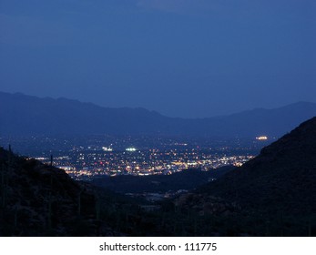 Tucson At Night