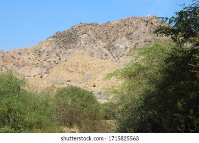 TUCUME / PERU - FEBRUARY 28, 2020: Adobe Pyramids Built By The Lambayeque/Sican Culture, 800-1350 AD.