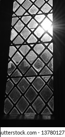 Tudor led lined window