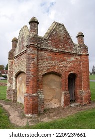 A Tudor Period Water Conduit House On The Green At Long Melford, Suffolk, England.