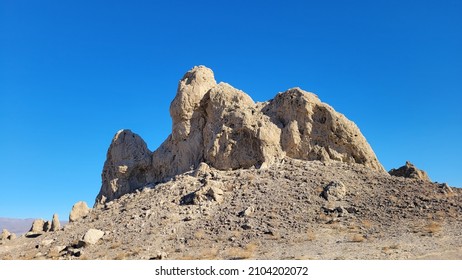 Tufa formation at Trona Pinnacles, Califronia. 