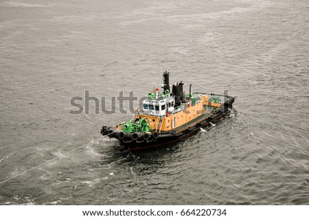 tug ship support.
