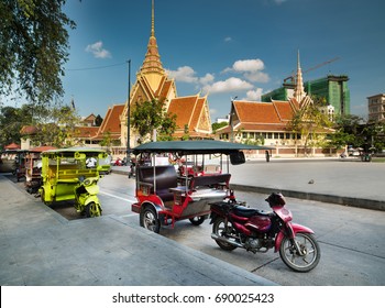 Tuk Tuk Taxi. Cambodia.