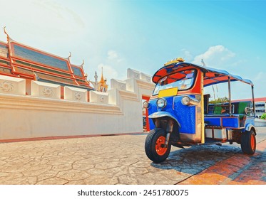 Tuk Tuk, Thai traditional taxi in Bangkok Thailand. - Powered by Shutterstock