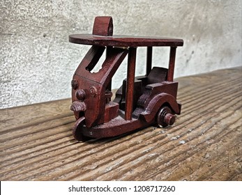 Tuk Tuk  Toy Wood Handmade 