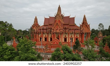 Tukpray Khmer Pagoda in Soc Trang