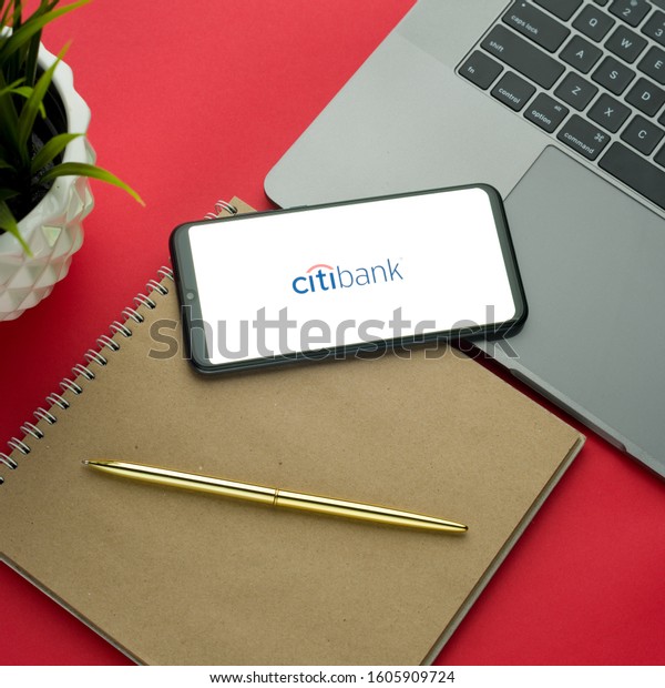 Tula Russia 06 December 2019 Citibank Business Finance