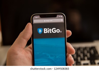 Tula, Russia - August 28, 2018: BitGo website displayed on smartphone screen. - Shutterstock ID 1249508383