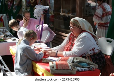 TULA, RUSSIA - MAY 28, 2022: VII All-Russian Competition Festival Of National Traditional Culture 