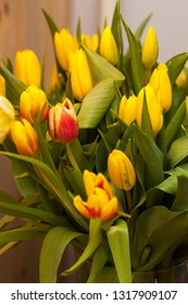 Tulips Yellow Spring Boquet