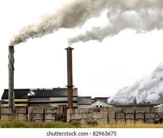 Tully Sugar Mill In North  Queensland Australia