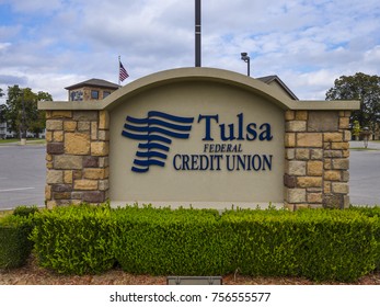 Tulsa Federal Credit Union Bank In Oklahoma - TULSA / OKLAHOMA - OCTOBER 17, 2017