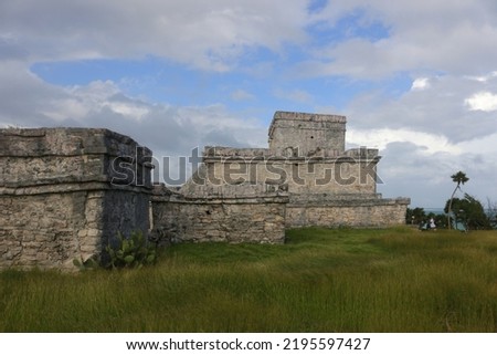 Tulum - El Castillo and the Temple of the Initial Series