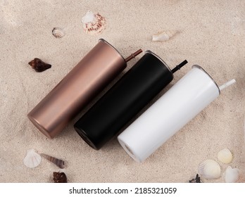 Tumbler With Straw Skinny Tumbler