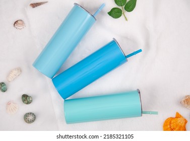 Tumbler With Straw Skinny Tumbler