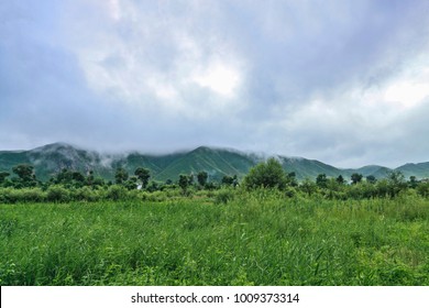 Tumen River Wetland Landscape In Jilin Province