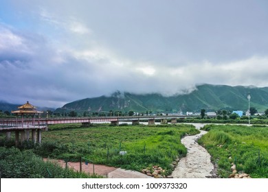 Tumen River Wetland Landscape In Jilin Province