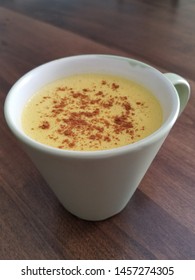 Tumeric Latte With A Dash Of Cinnamon 