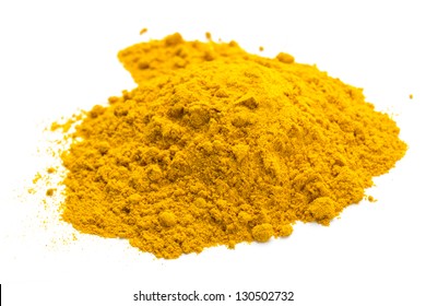 Tumeric Macro Studio Shoot Isolated