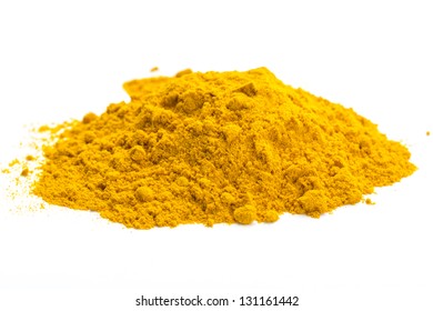 Tumeric Macro Studio Shoot Isolated