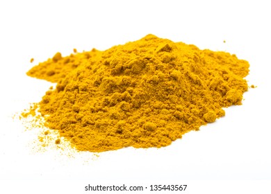 Tumeric Macro Studio Shoot Isolated