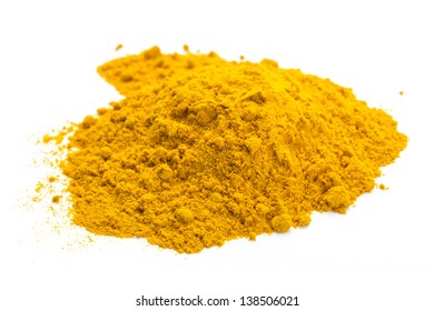 Tumeric Macro Studio Shoot Isolated