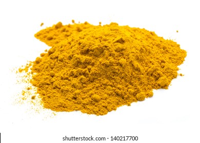 Tumeric Macro Studio Shoot Isolated