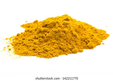 Tumeric Macro Studio Shoot Isolated