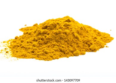 Tumeric Macro Studio Shoot Isolated