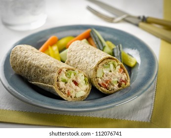 Tuna Apple Wrap