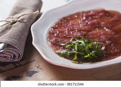 Tuna Carpaccio