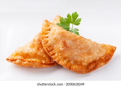 Tuna Patty On White Background